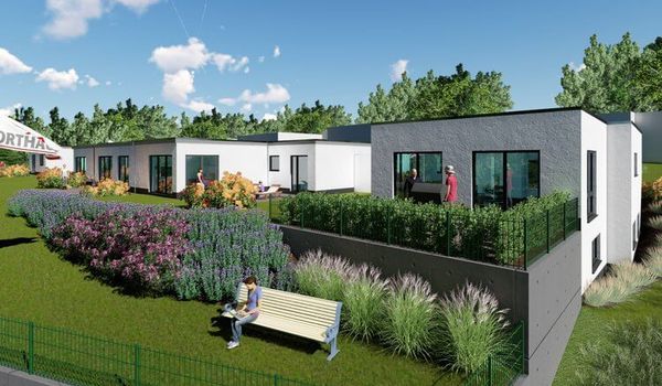 Einfamilienhäuser in Bergisch-Gladbach-Moitzfeld als Visualisierung