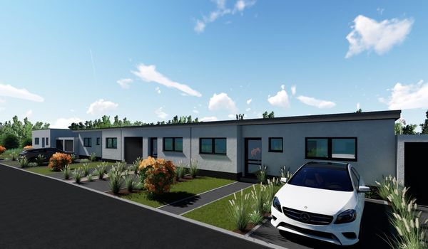 Bungalow-Anlage in Bergisch-Gladbach-Moitzfeld als Visualisierung