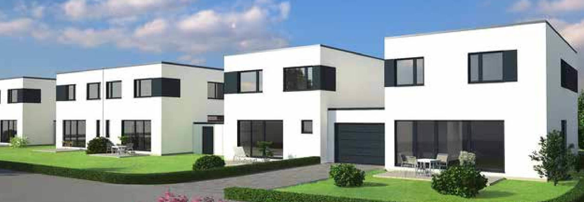 EInfamilienhäuser in Gummerbach - Architektur-Visualisierung